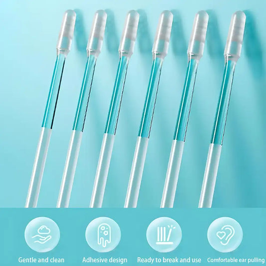 Quick Clean Reusable Sticky Ear Swabs