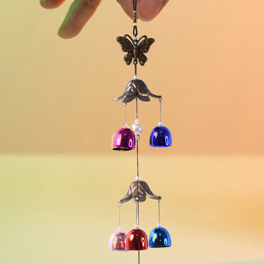 Decorative Wind Chimes Outdoor Hanging Dragonfly Wind Chime (1 Pc)