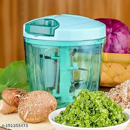 Premium Vegetable Chopper 750 ml, with 06 Blades Superb Quality Chopper