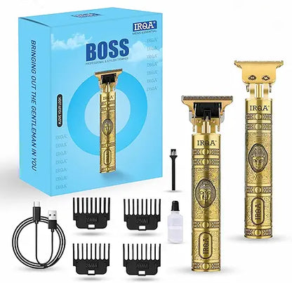 VINTAGE BUDHHA TRIMMER Battery Powered SkinProtect Beard Trimmer for Men