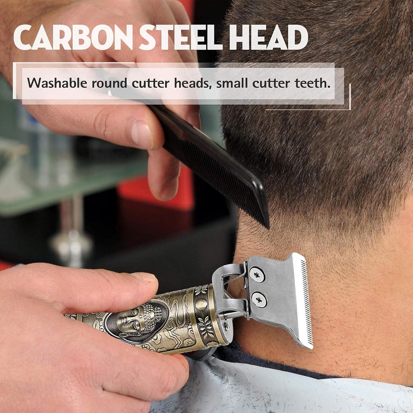 PHILIPS Battery Powered USB Rechargeable and Cordless: 60 Minutes Runtime Professional Hair Clipper for Men
